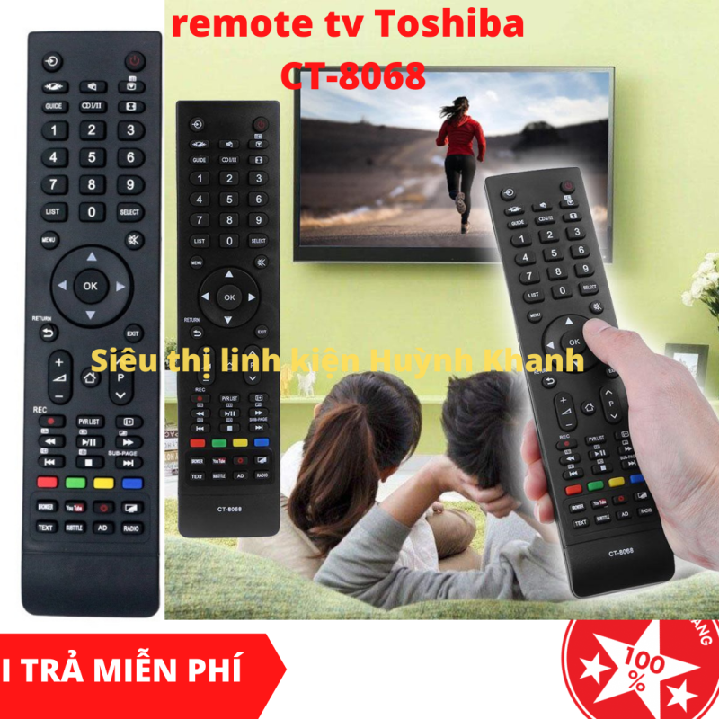 Bảng giá REMOTE TV TOSHIBA CT-8068 CHÍNH HÃNG