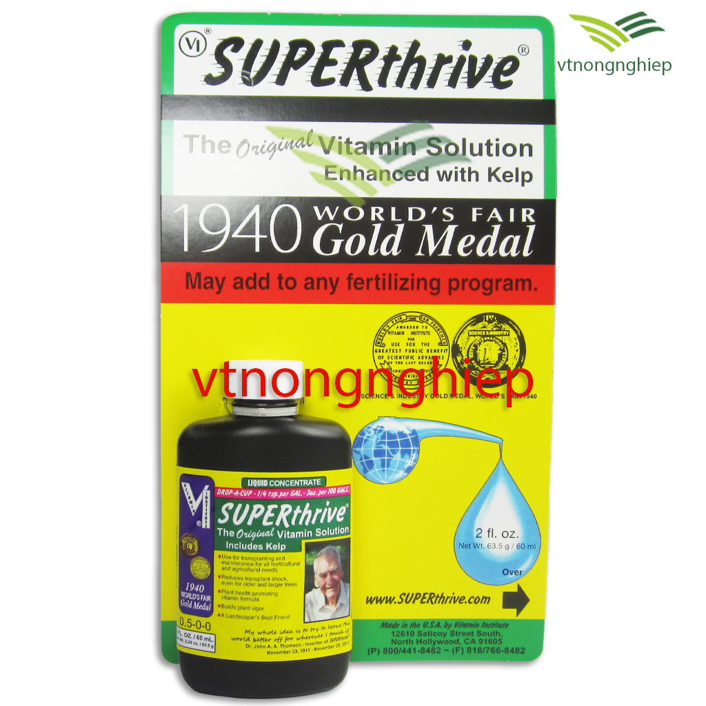 Super thrive 120ml, foliar fertilizer stimulate growth for orchids, made in USA