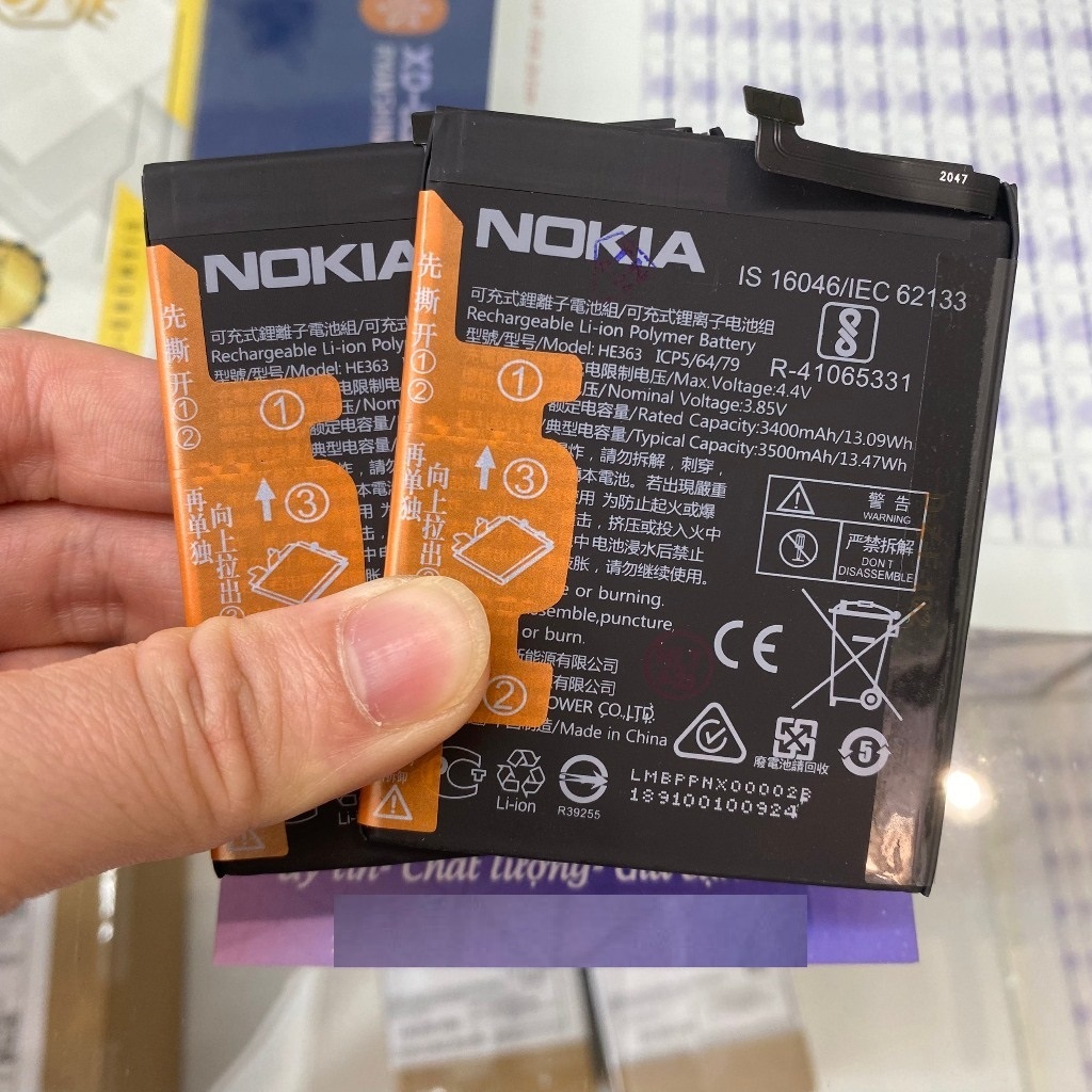 Pin Nokia X7 / 8.1 / 3.1 Plus (HE363) loại 1