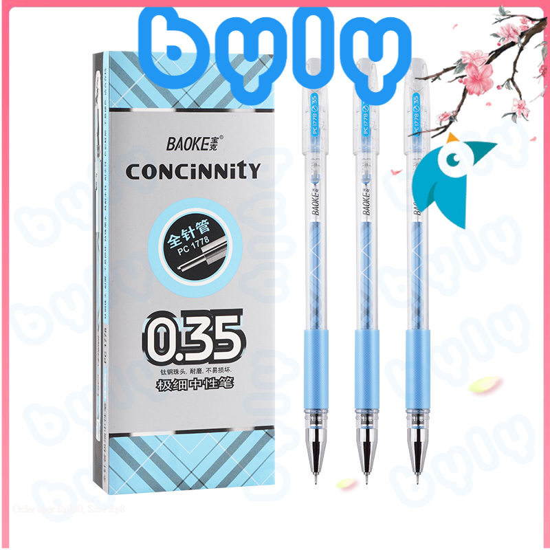 [Nhập RS0822 giảm 30k cho đơn 99k]Bút Gel ngòi 0.35mm Concinnity BAOKE  PC1778