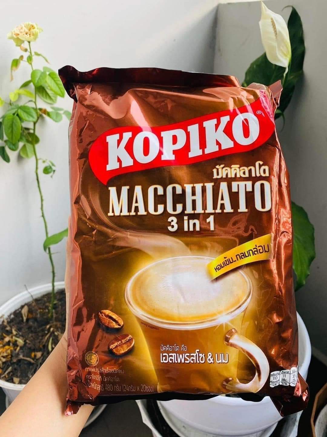 Cafe sữa kopiko thái lan 72k/ bịch 20 gói
