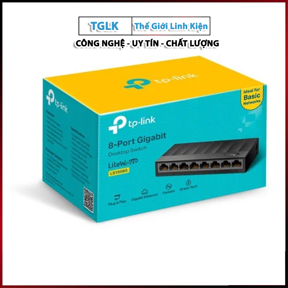 BỘ CHIA MẠNG TP-LINK LS1008G 8 CỔNG GIGABIT