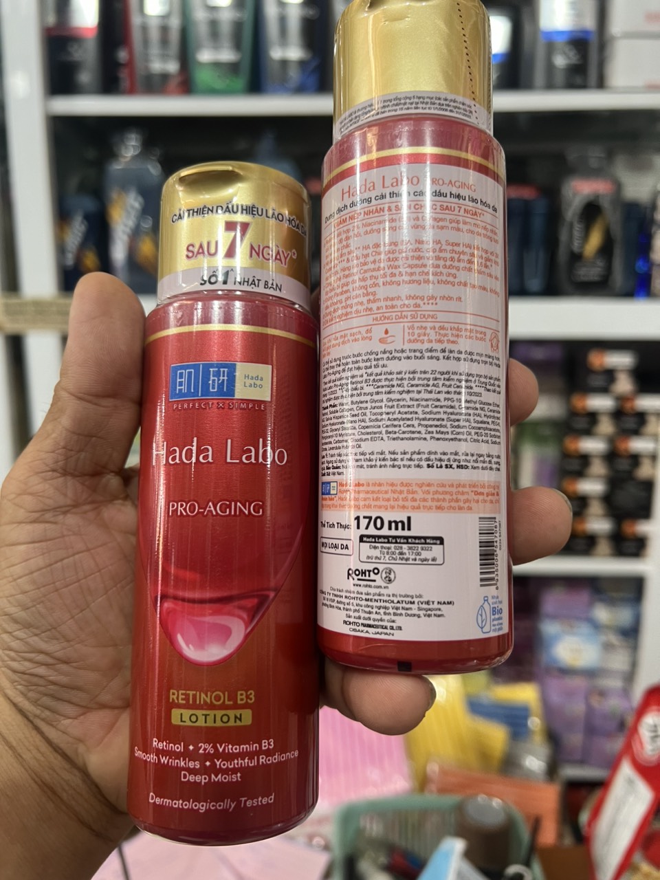 Dung dịch Hada Labo Pro Anti Aging Collagen Plus Lotion 170ml