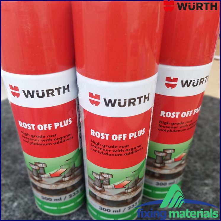 [HCM]Chất phá gỉ sét WURTH ROST-OFF Plus dạng chai xịt 300ml/233g