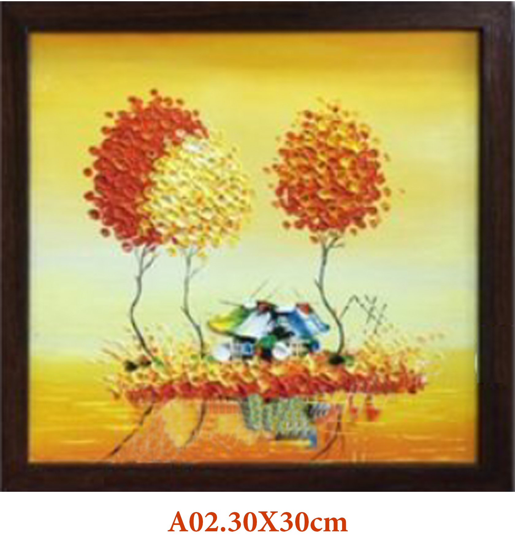 TRANH SƠN DẦU BÁN TRỪU TƯỢNG