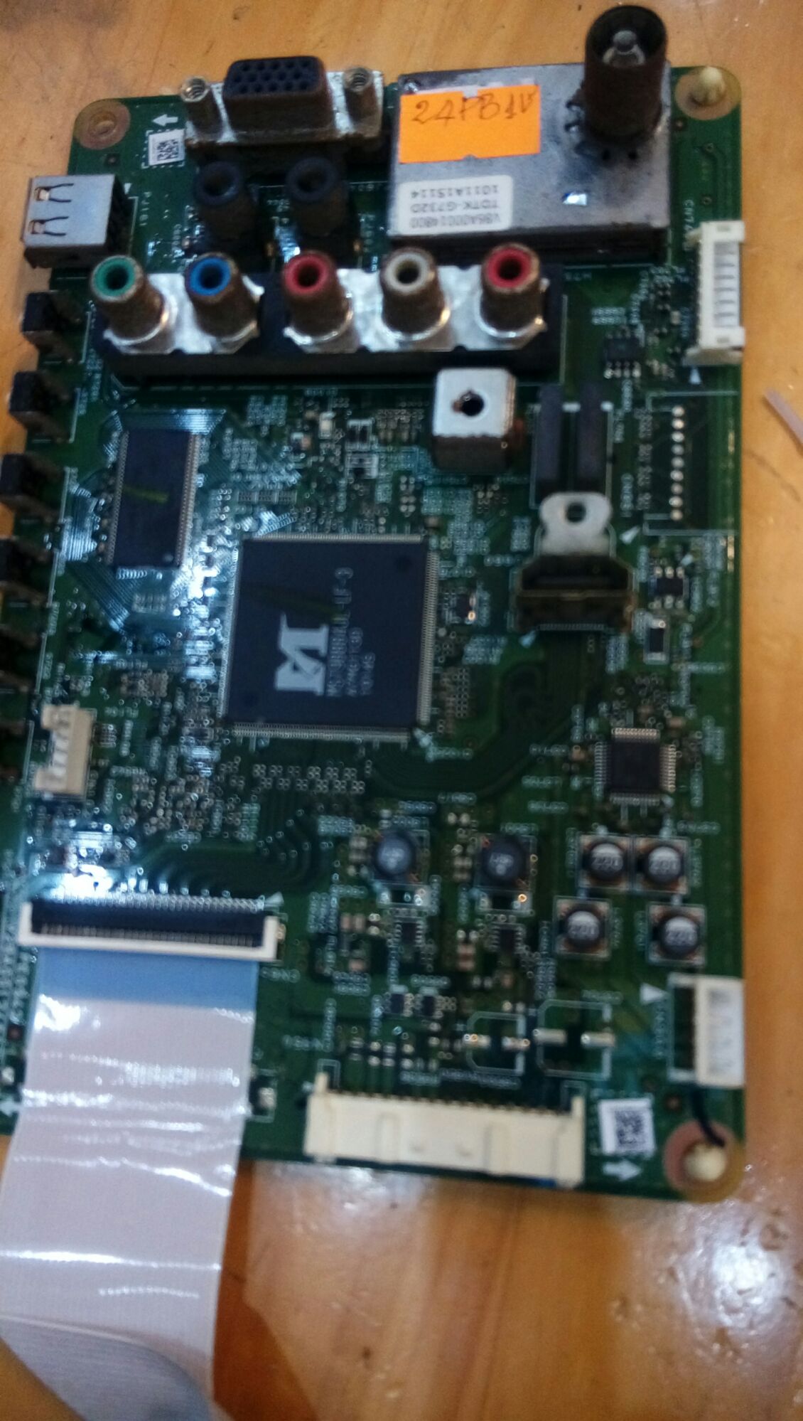 Board xử lý tivi toshiba 24PB1V