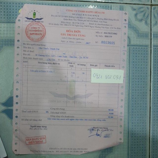 VIÊN GIẤP CÁ EXTRA hộp 30 viên