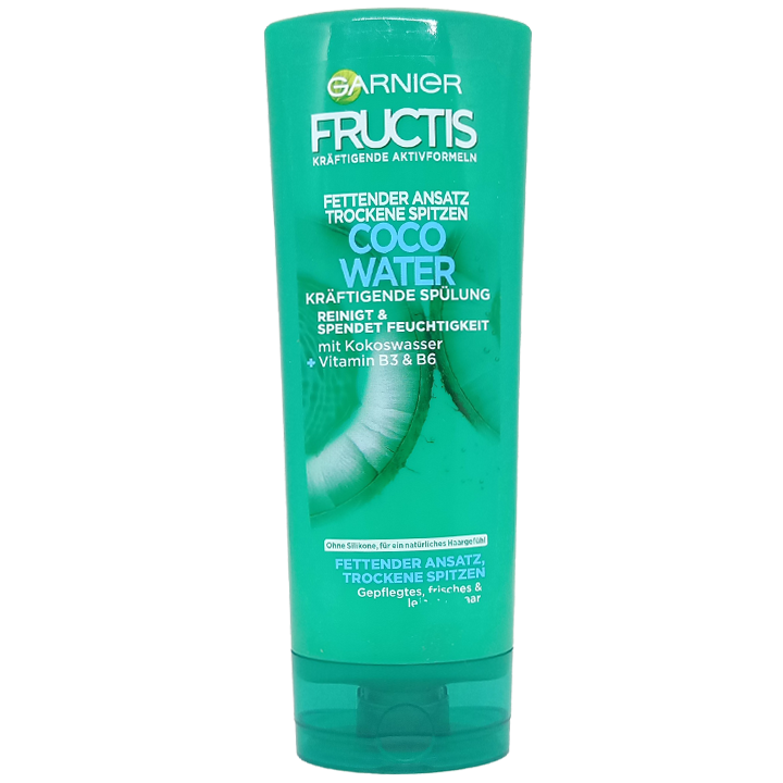 Dầu xả Nước Dừa Garnier Fructis Fats Coco, 250ml