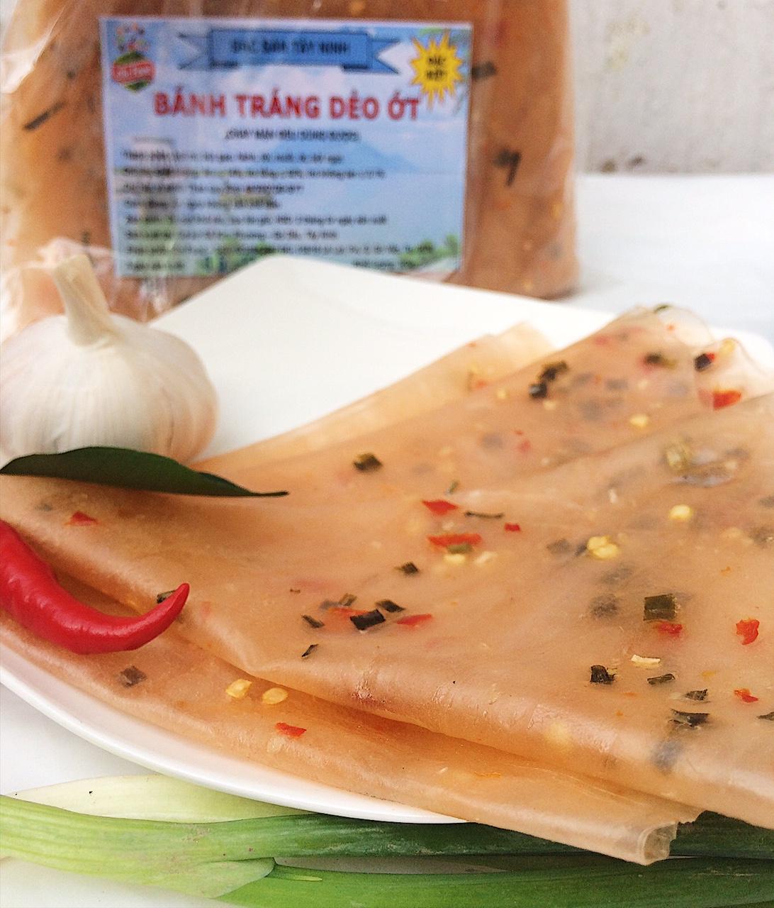 Bánh tráng dẻo ớt cay - Đặc sản Tây Ninh 1KG