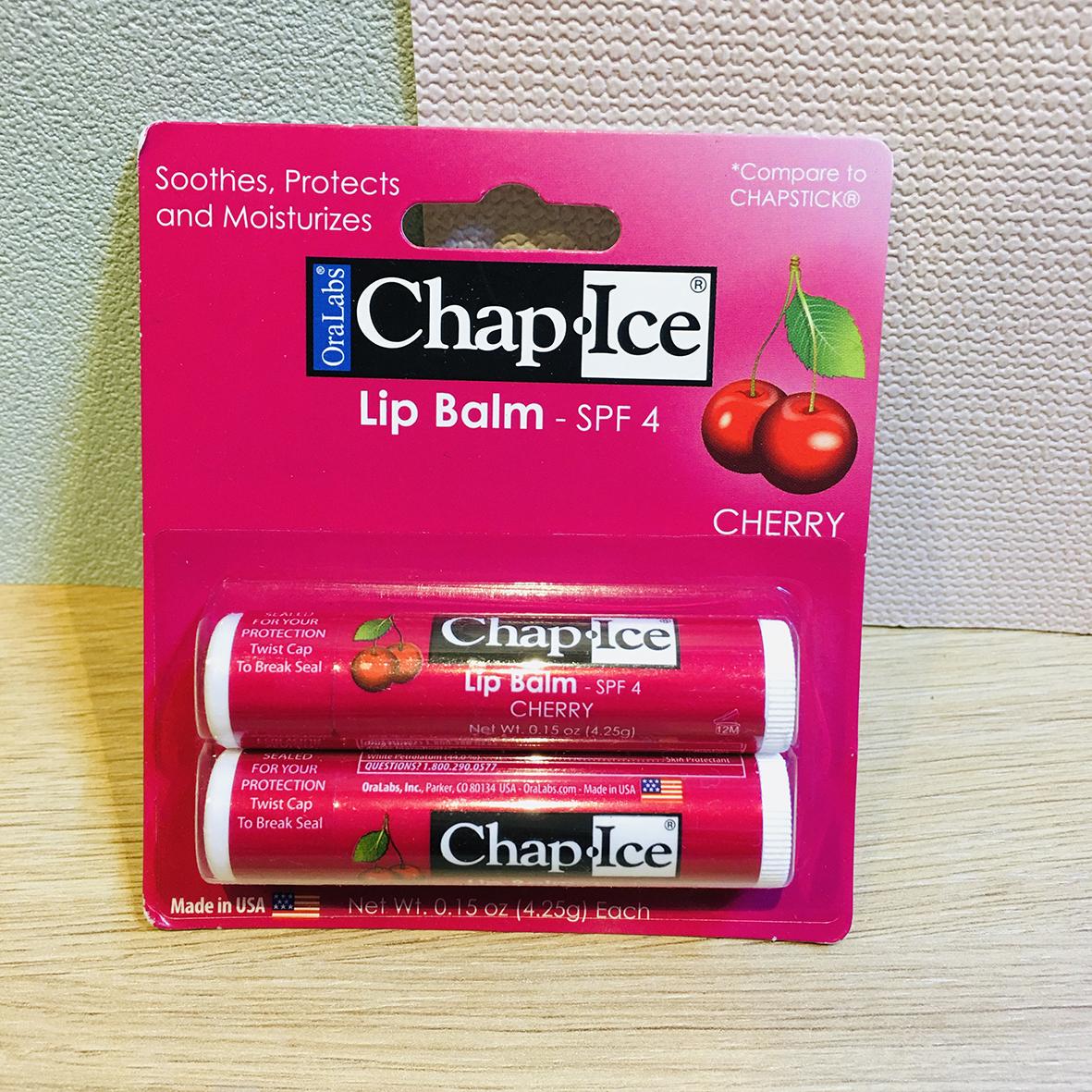 SON DƯỠNG MÔI CHAPICE - MÙI CHERRY