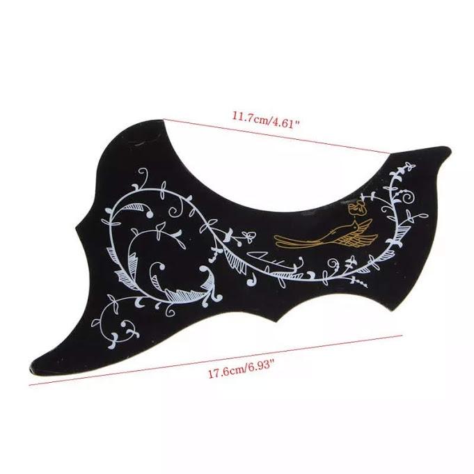 Miếng Dán Chống Xước Guitar Màu Đen