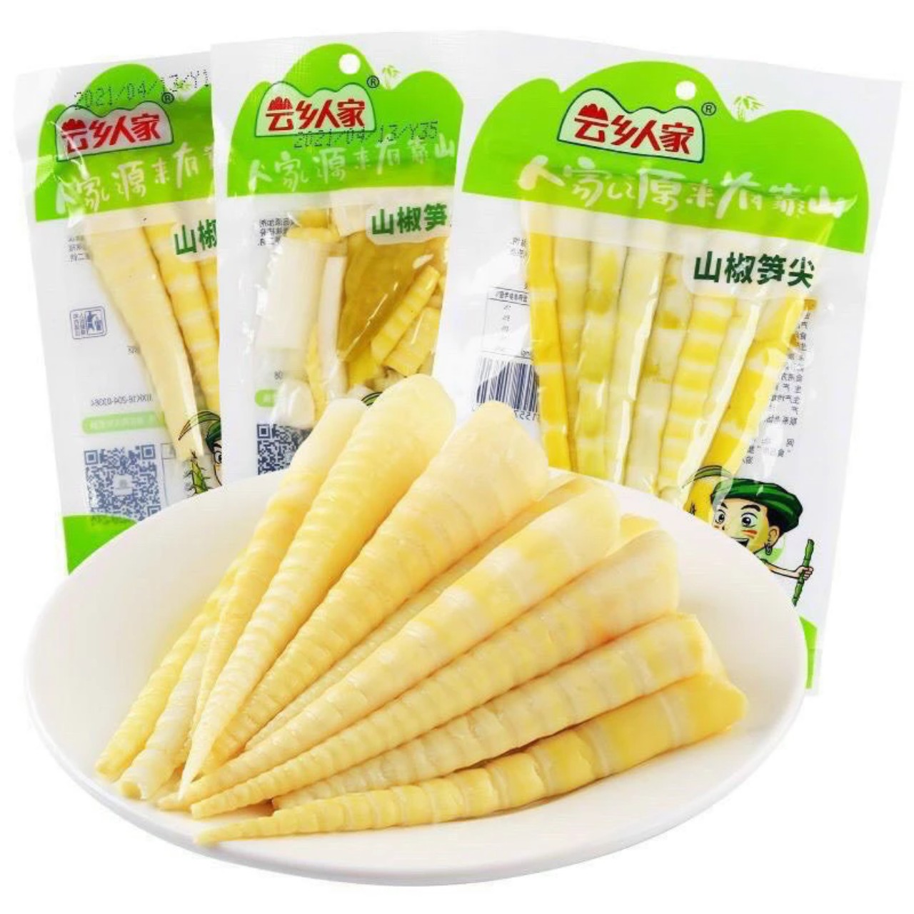 1 gói măng trúc cay yuyu đặc sản tứ xuyên siêu ngon