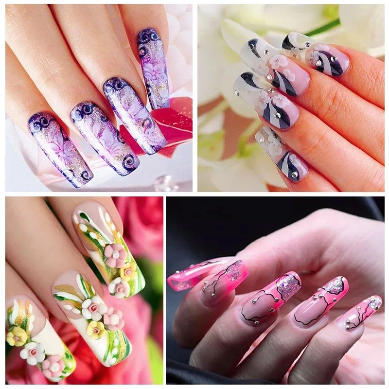 Móng Tip ống tre, móng Nối Ống Tre [ sinailmi ]