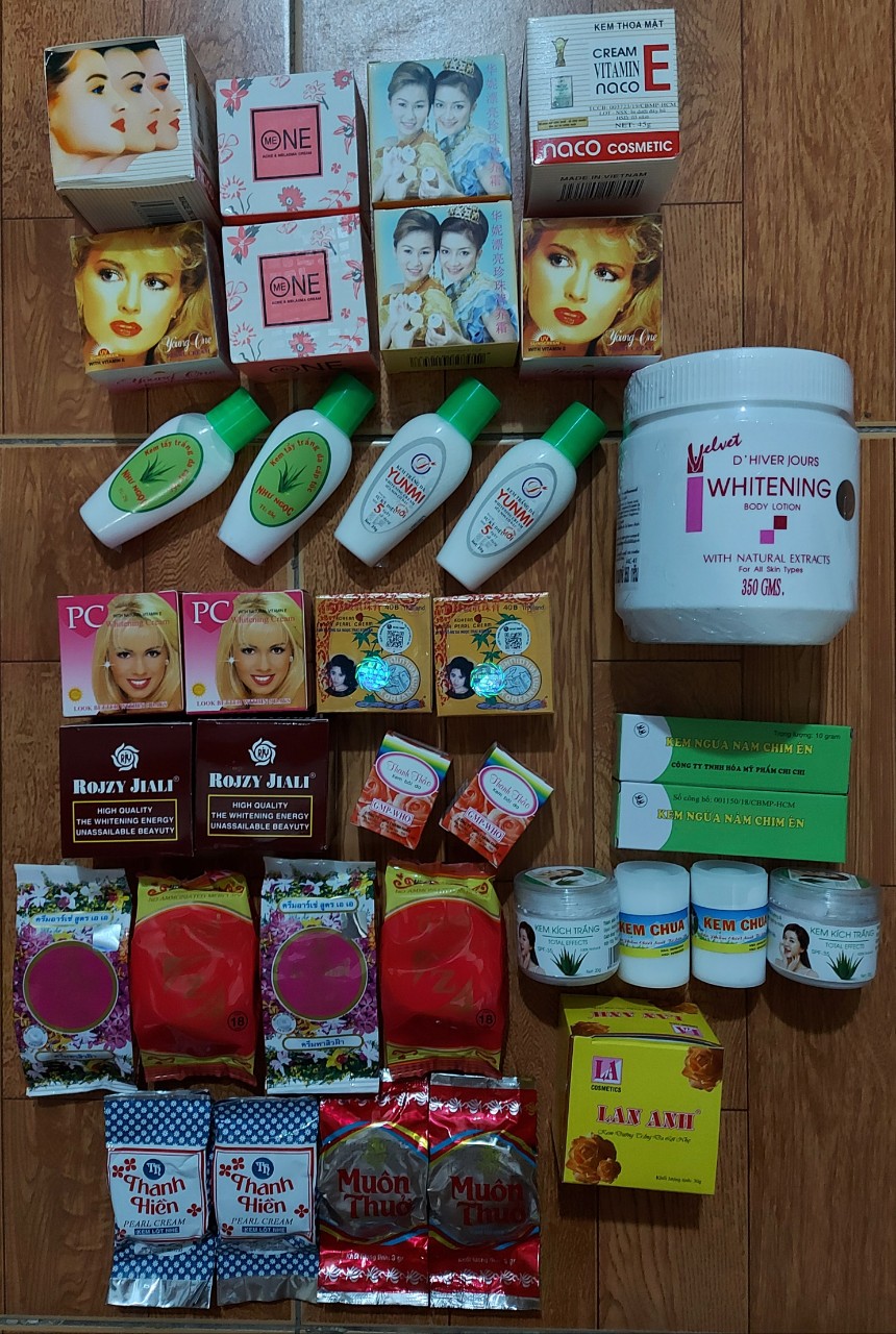 combo kem trắng nhanh sau 7 ngày dùng