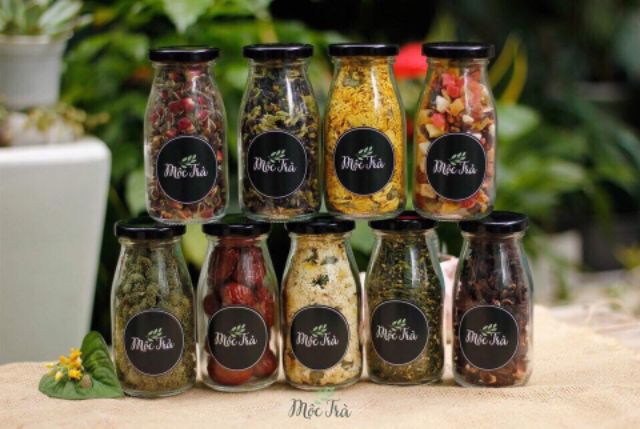 Hũ thủy tinh nắp thiết 200ml