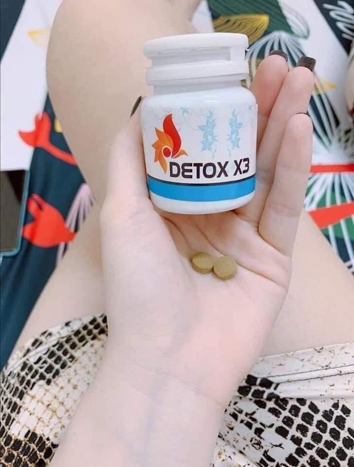 Giảm cân Detox x3 Thải Độc Giảm mỡ bụng