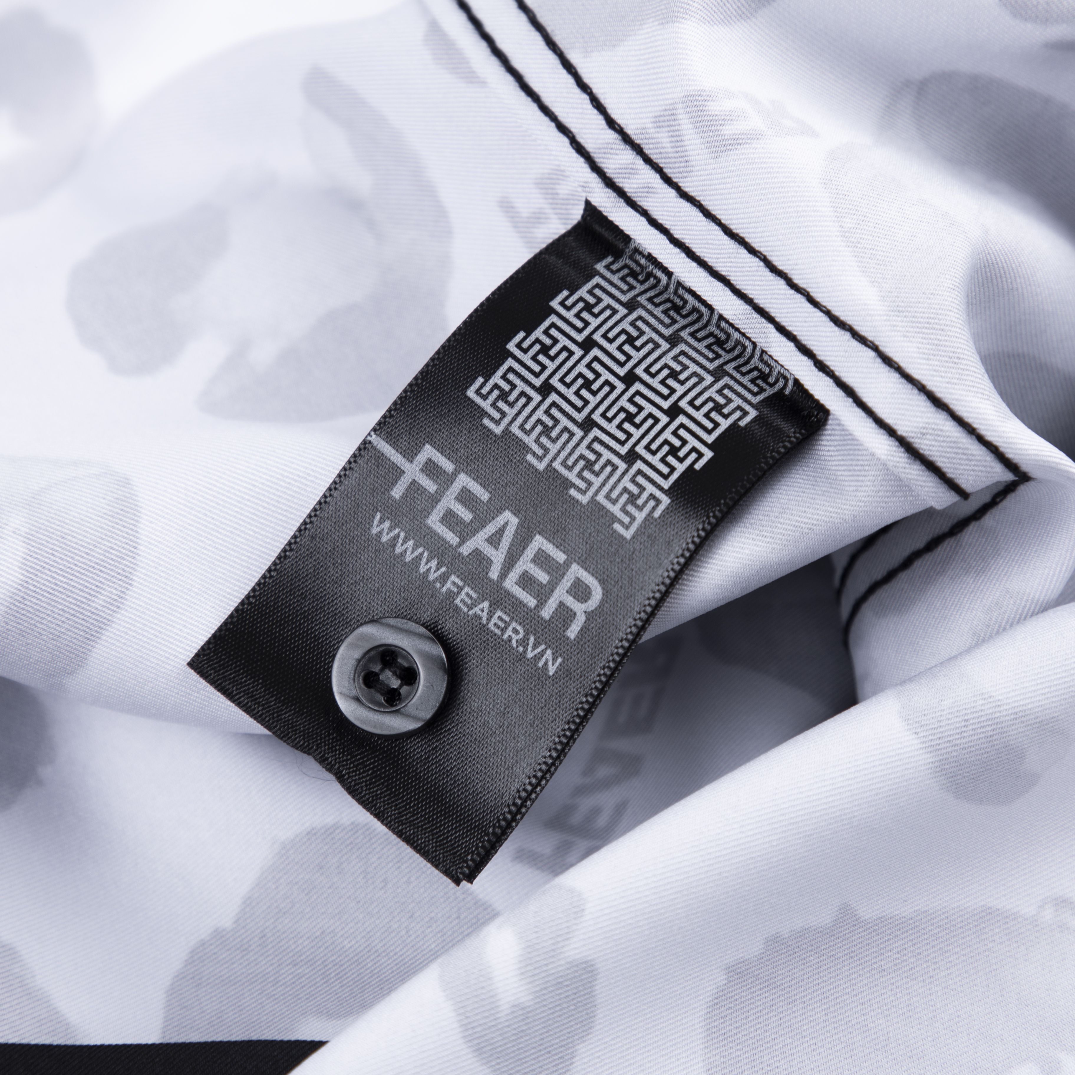 Áo sơ mi nam LEOPARD vải lụa mềm mịn, thoáng mát, chuẩn form - FEAER