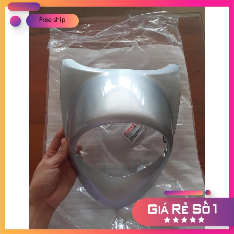 FREEShip  Ốp viền đèn pha Mio Classico 2007 - 2012 Yamaha - Bạc