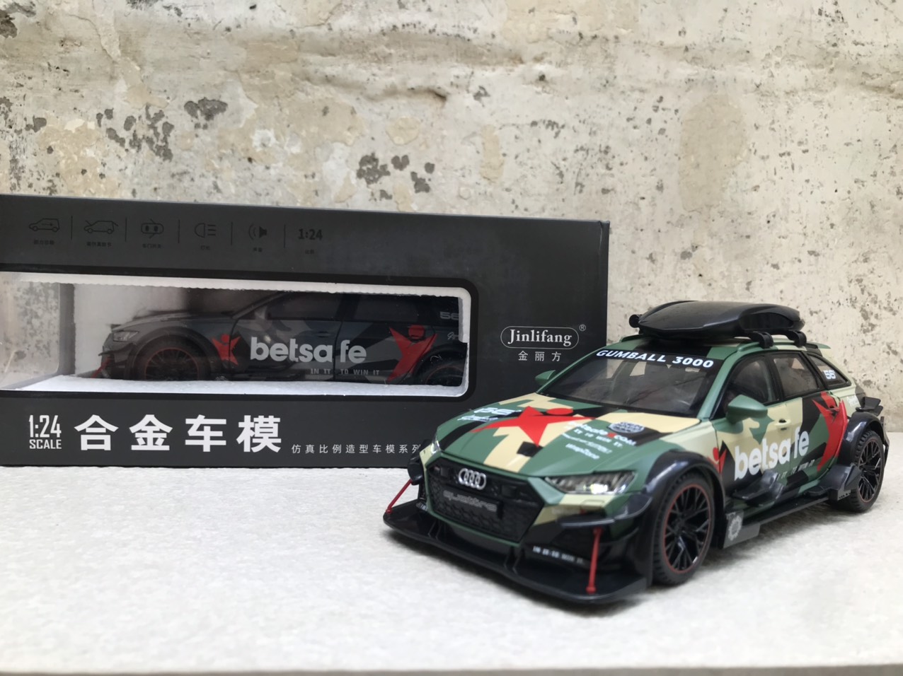Mô hình xe AUDI RS6 Sport 1:24