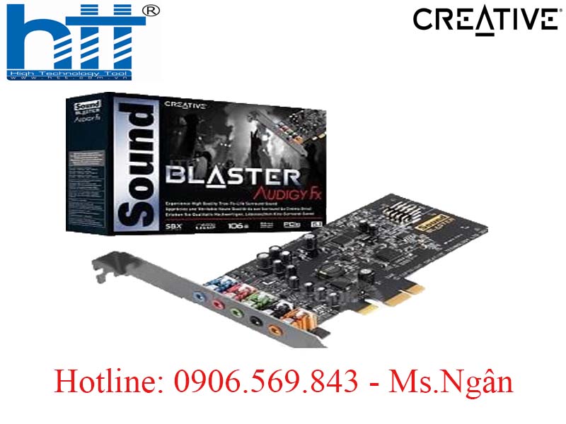Card thanh Blaster Audigy Fx  hãng Creative