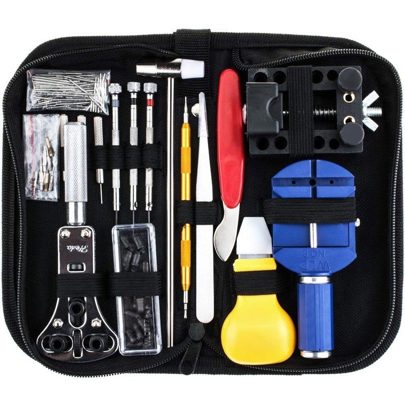 Bộ dụng cụ sửa đồng hồ chuyên nghiệp 147 chi tiết sửa chữa đồng hồ
