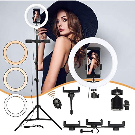 [GIẢM SỐC] ĐÈN LIVESTREAM 26CM CÓ ĐIỀU KHIỂN