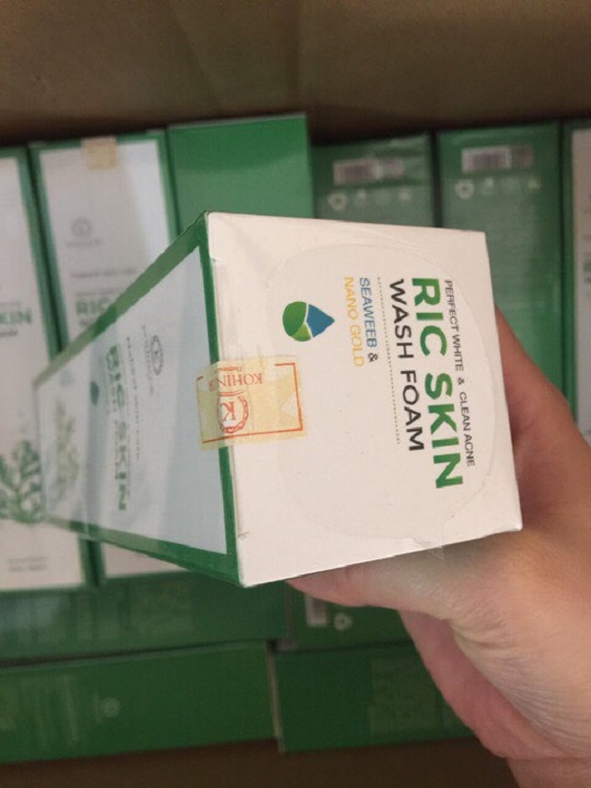 Sữa Rửa Mặt Ric Skin Tảo Biển