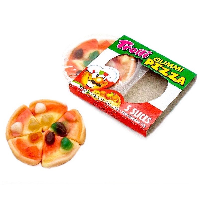 Kẹo Dẻo Trolli Gummi Pizza 15.5G