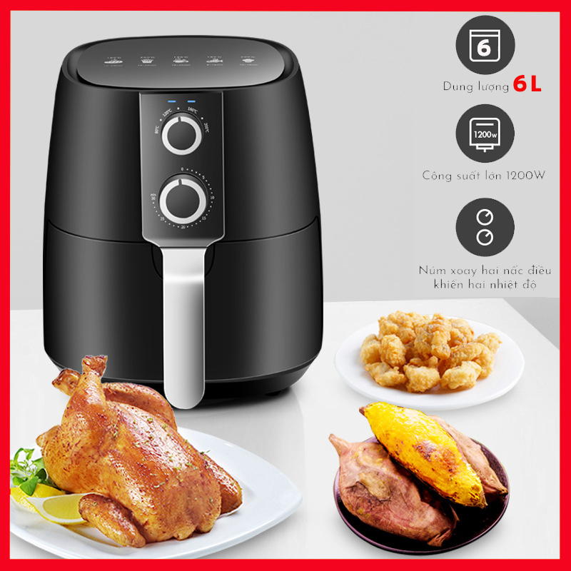 [HÀNG TỐT] Nồi Chiên Không Dầu CAMEL dung tích 7L - BẢO HÀNH 1 NĂM, noi chien không dầu, nôi chiên không dầu, nôi chien không dầu, noi chien ko dầu, air fryer, lò chiên không dầu, nồi chien không dầu, lò nướng không dầu