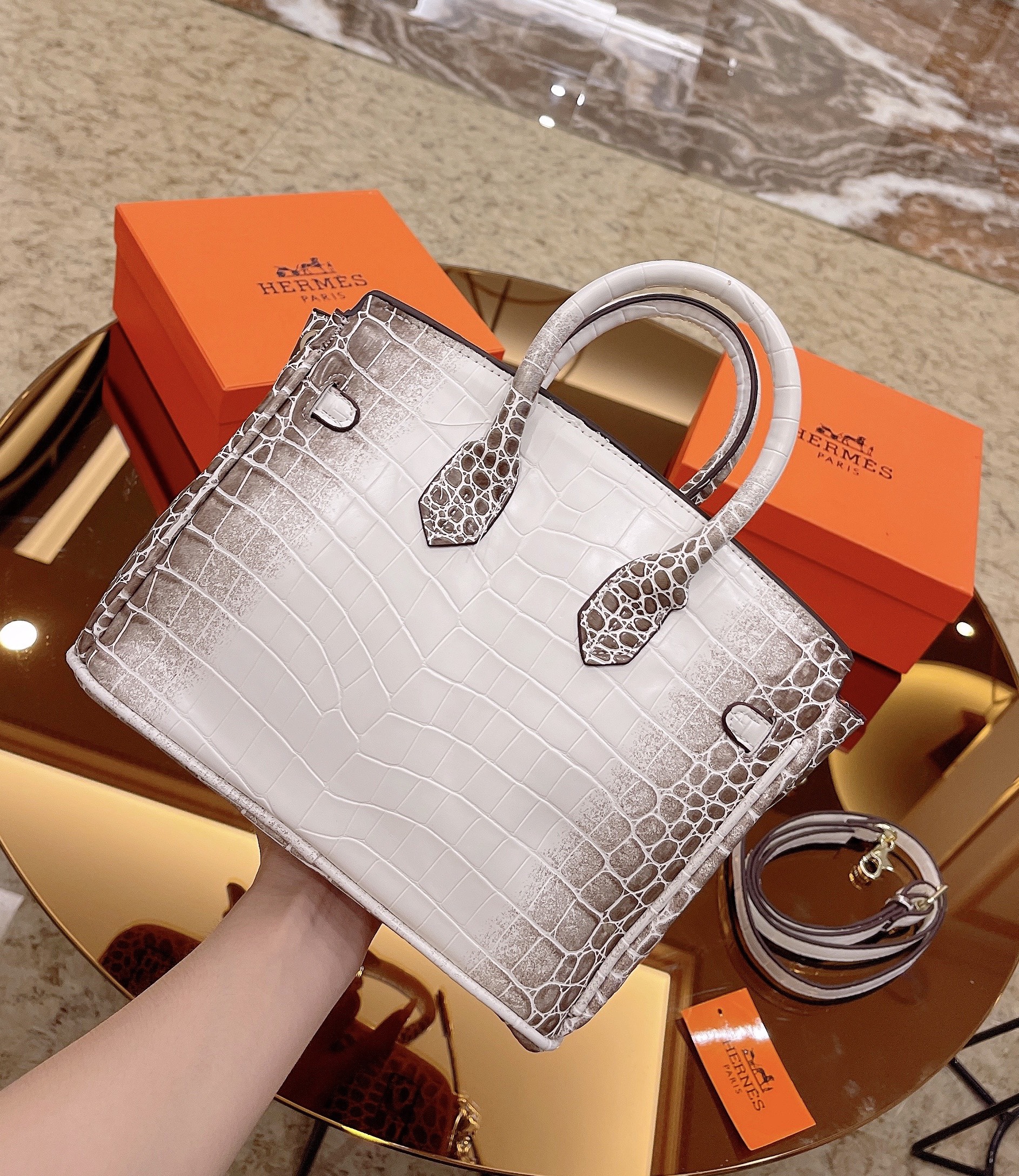 TÚI XÁCH HM BIRKIN TRẮNG