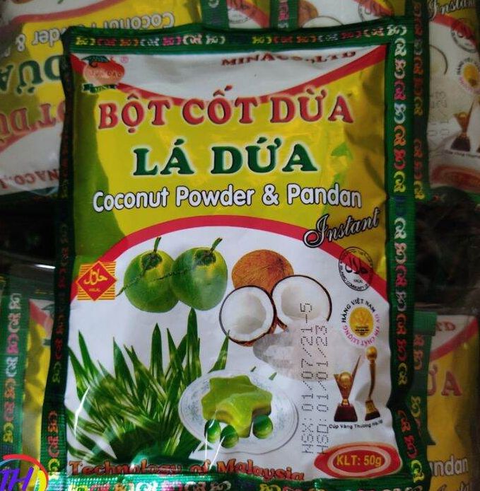 Bột Cốt Dừa Lá Dứa 50g - Hương Vị Thiên Nhiên Từ Việt Nam