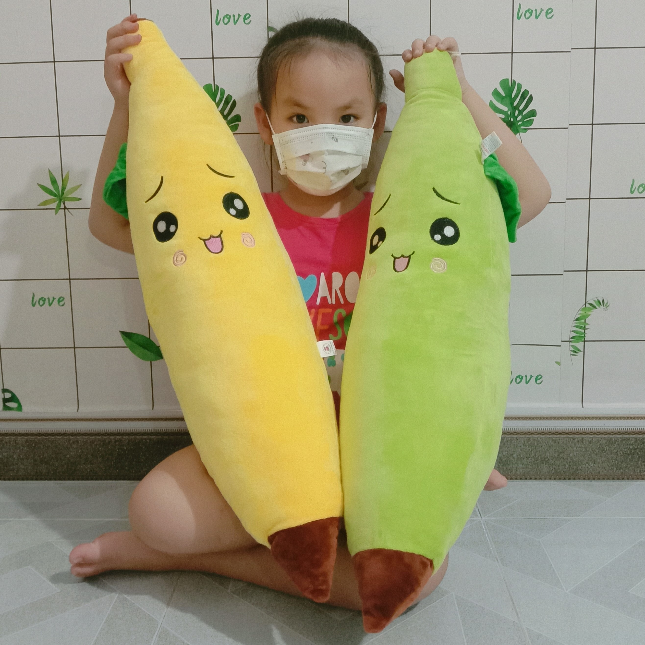 GỐI ÔM TRÁI CHUỐI CHO BÉ MỀM MỊN CAO CẤP