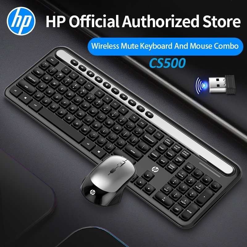 BỘ PHÍM CHUỘT KHÔNG DÂY HP CS500 ( CHÍNH HÃNG )