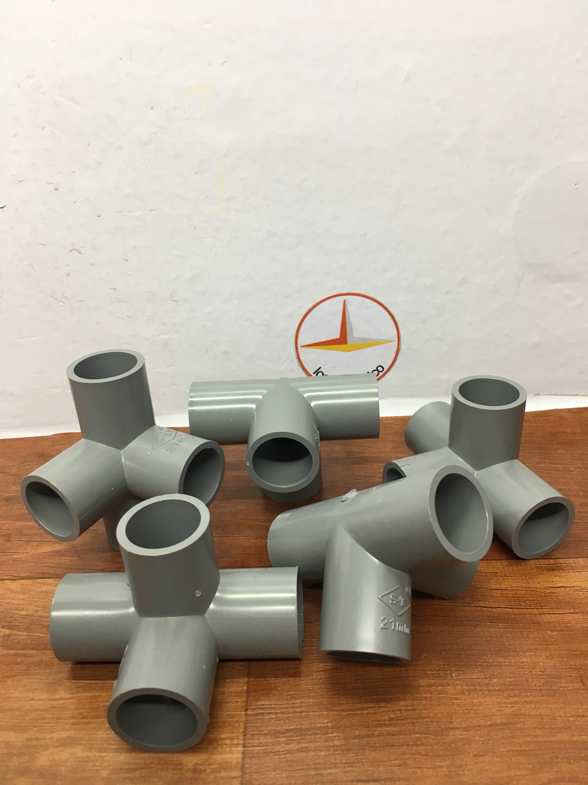 Co góc 4 hướng( Chữ thập góc ) phi 21( 5 cái )