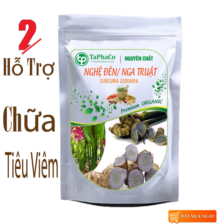 Nga truật (nghệ đen) sấy khô túi 1kg - Giá Rẻ - Thảo Dược Tấn Phát