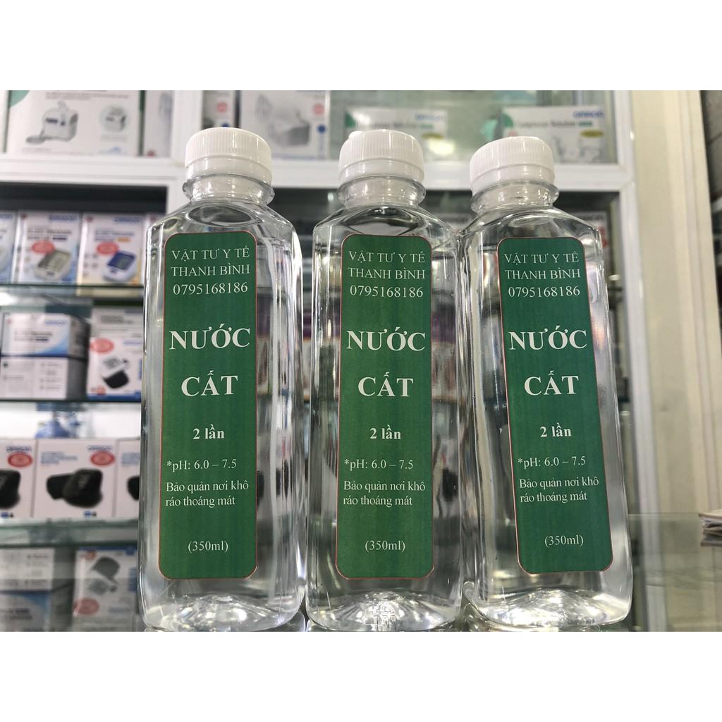 NƯỚC CẤT Y TẾ 2 LẦN SỐ LƯỢNG 05 CHAI 350ML