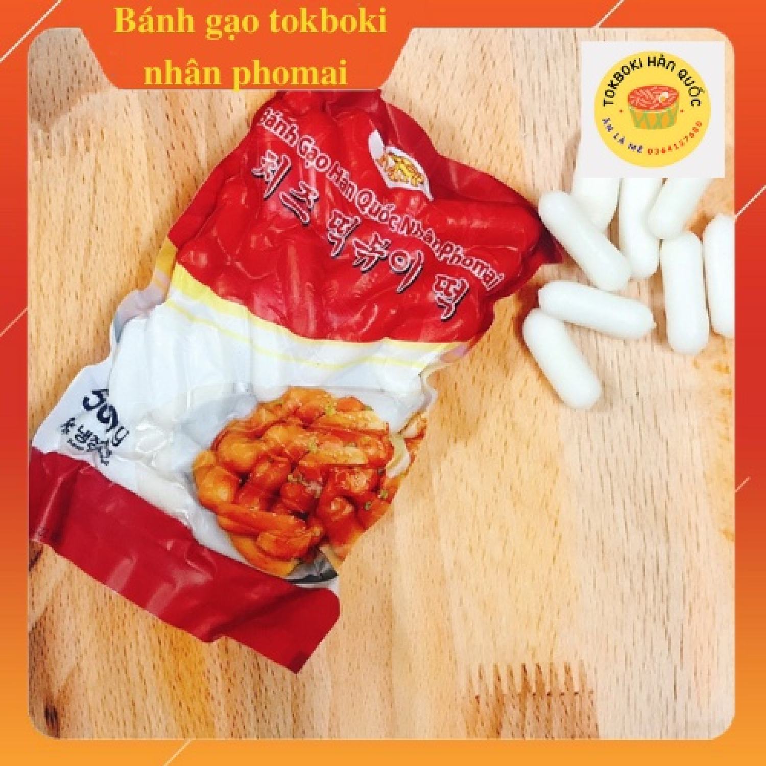 1KG TOKBOKI NHÂN PHOMAI (ĐÃ KÈM SỐT)