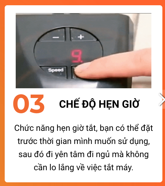 [HCM]Quạt sưởi Máy sưởi cắm điện mini Handy Heater