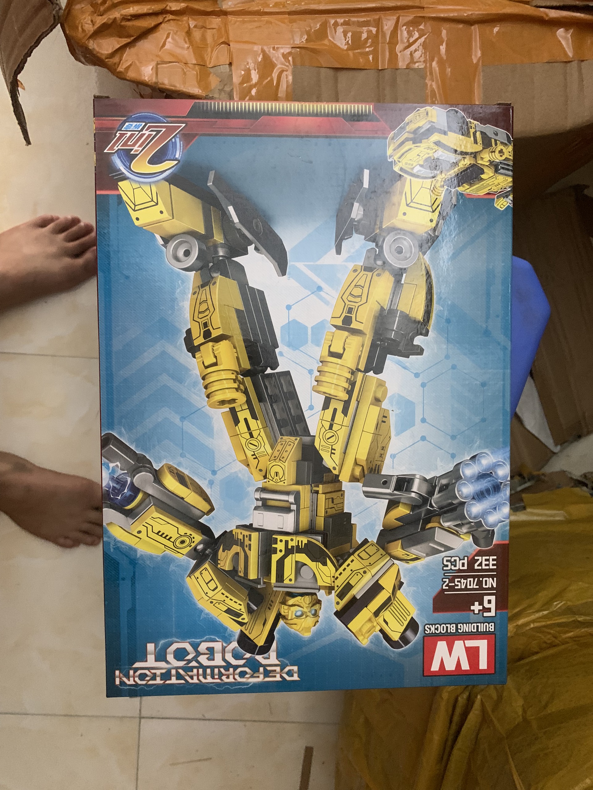 [Hoàn Tiền 10%]BỘ ĐỒ CHƠI XẾP HÌNH ROBOT Transformer BUMBLEBEE - Lắp Ráp Robot Optimus