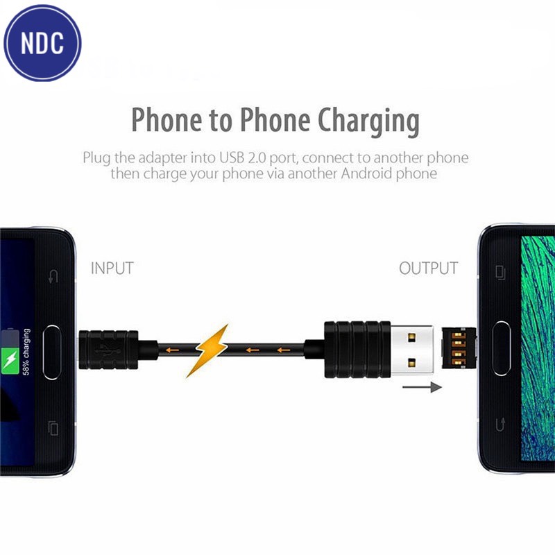 [HCM]Đầu Chuyển Đổi 2 Trong 1 MicroUSB Type-C OTG USB3.0 Đa Năng (Loại 1)