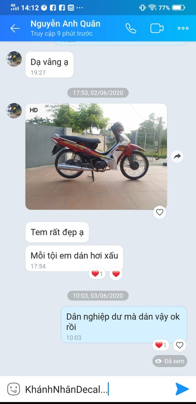 tem rời elegant
