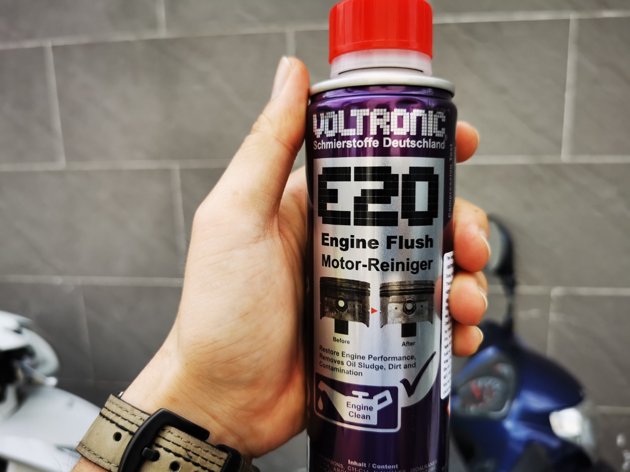 [HCM]Phu Gia Vệ Sinh Rửa Động Cơ Voltronic E20 Engine Flush 300ml