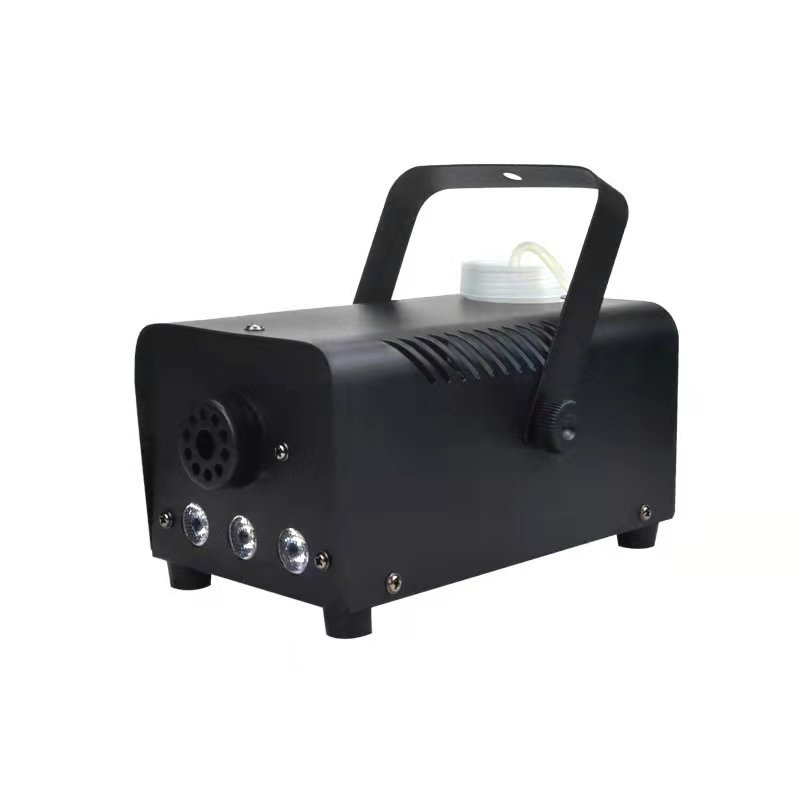 (video thực tế shop quay) Máy Tạo Khói 600W Led 3 Màu (Không Điều Chỉnh Được Lượng Khói)