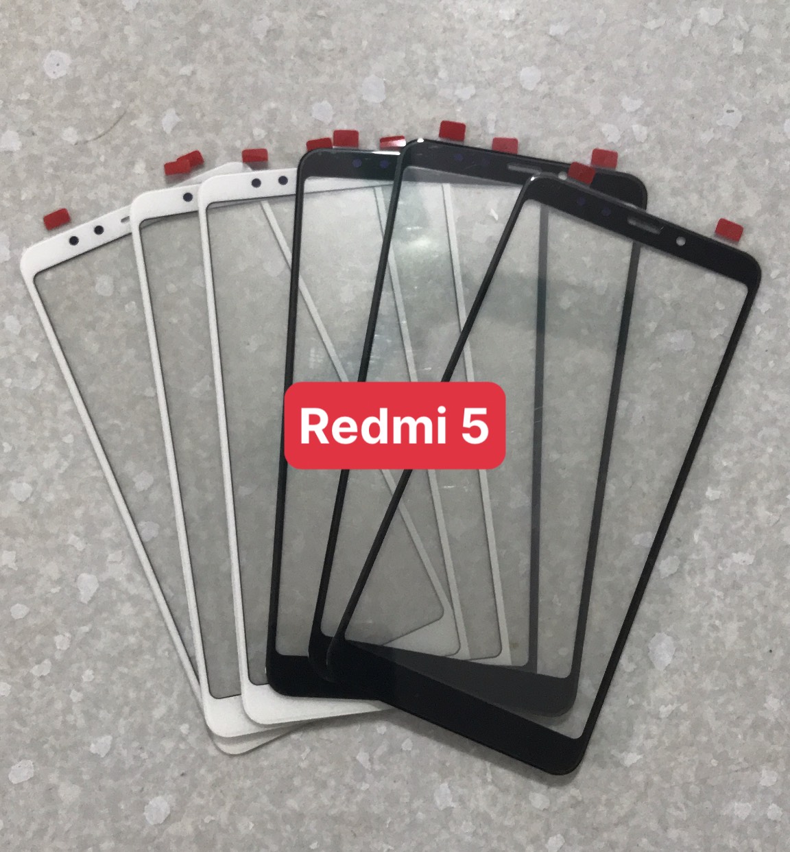 Kính ép màn hình Redmi 5 (lưu ý kính ép màn hình không phải cường lực)