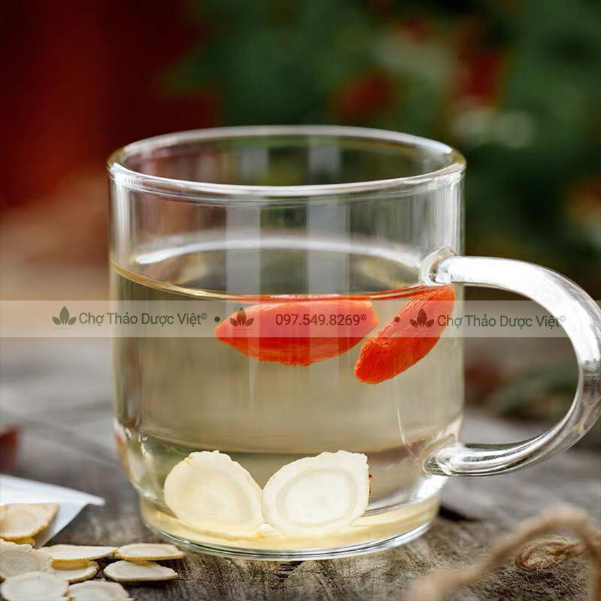 Sâm tây dương thái lát mỏng 100g, sâm hoàng kì, tây dương sâm, dùng pha trà, hầm canh, tốt cho sức khỏe