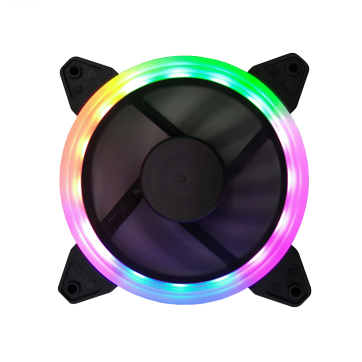 [HCM]Fan Case Led Single Circle V201 1 mặt led trang trí thùng máy tính