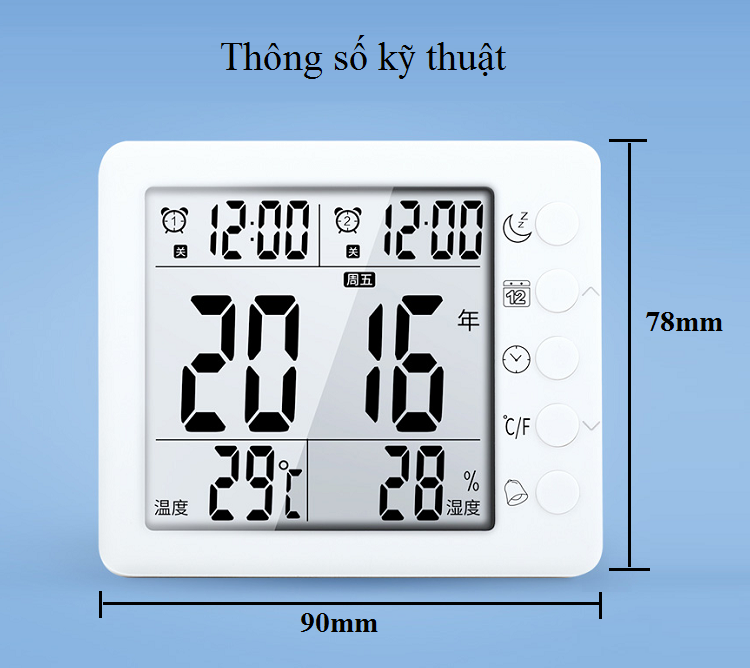 T10 Temperature and Humidity Meter