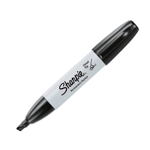 Bút lông dầu ngòi dẹp vẽ trên nhiều chất liệu Sharpie Chisel Tip