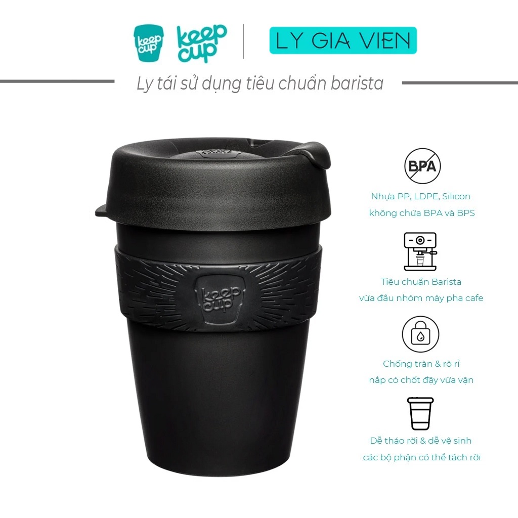 Cốc Nhựa Chịu Nhiệt KeepCup Original