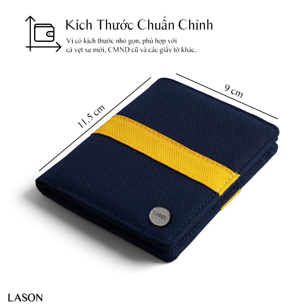 Ví DOLANTO BRAND® Mark Wallet - Đứng